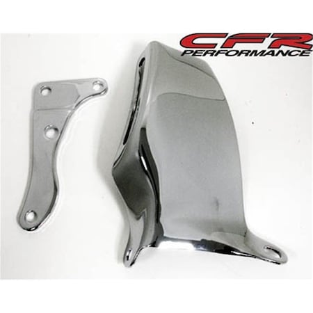 Hands On HZ-9316-PBK Chevy Small Block Oem Style Water Pump Mounted Alternator Bracket Set - Black HA3372965